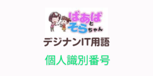 個人識別番号(IT用語)