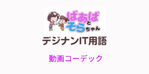 動画コーデック（IT用語）